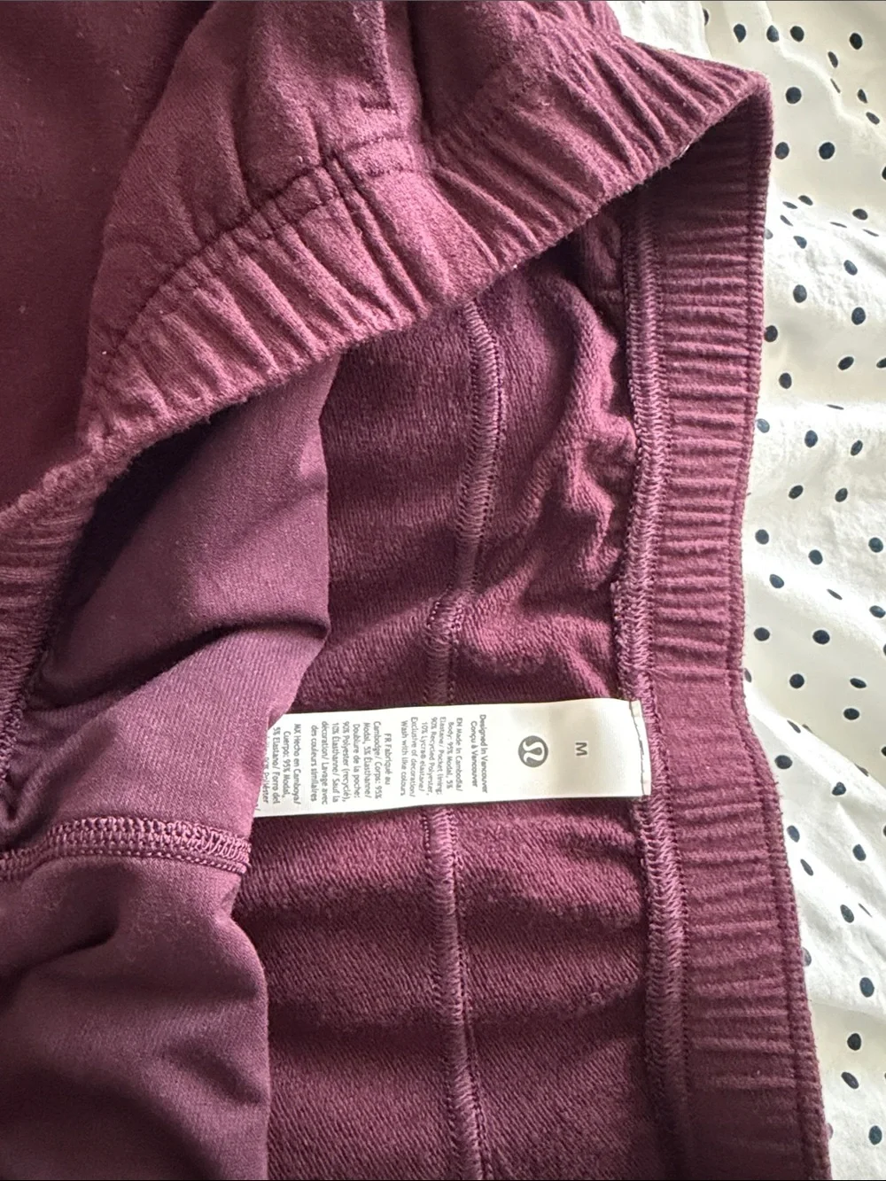 lululemon athletic Maroon Pullover Sweatshirt and Matching Joggers